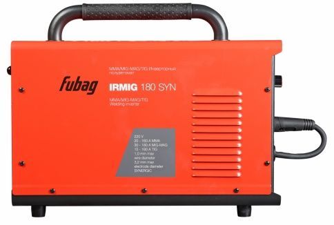 Полуавтомат инверторный Fubag IRMIG 180 SYN + горелка FB 250 3м 3420004 фото