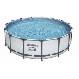 Бассейн Steel Pro Max 457x122cm, 16015Л, метал каркас ID999MARKET_6162134 фото