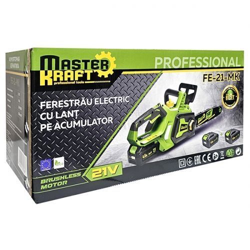 Аккумуляторная цепная пила Master Kraft FE-21-MK FE-21-MK фото