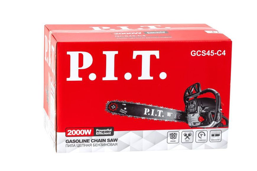 Пила цепная бензиновая P.I.T. GCS45-C4 ID999MARKET_6561516 фото