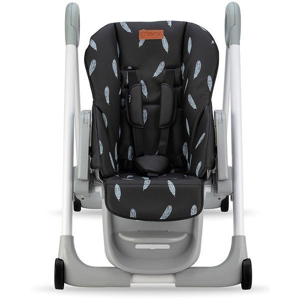 Scaun de alimentație MoMi Luxuria Black KRKA00017 foto