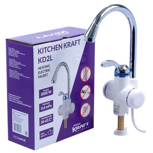 Robinet electric pentru incalzit apa 3Kw Kitchen Kraft KD2L ID999MARKET_6163944 foto