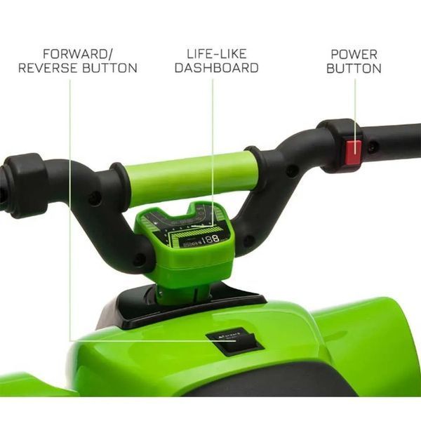 Квадроцикл с аккумулятором Speed Green MX612 / 2 фото