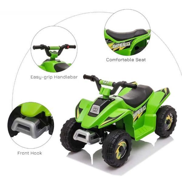 Квадроцикл с аккумулятором Speed Green MX612 / 2 фото