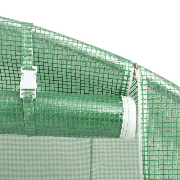 Seră 12x3x2.5m, +Cadou, 220 g/m2, 2 intrări, 26 mm SMK12x3x2.5 foto