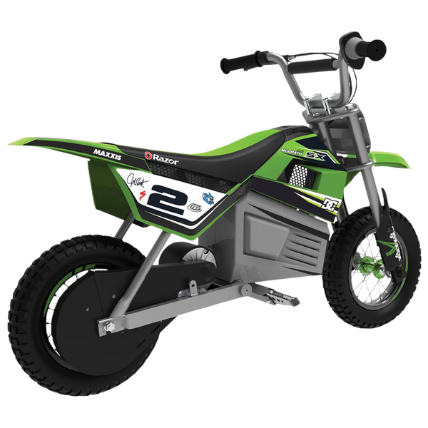 Электрический мотоцикл Razor Dirt Rides SX350 Dirt Rocket GR McGrath Green 15173834 фото