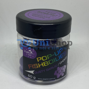 Boilies Dolphin 14 mm 60g usturoi/ciocolată ID999MARKET_6174887 foto