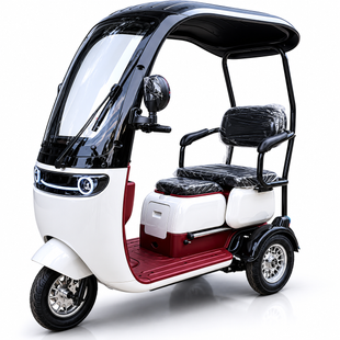 Электрический трицикл с крышей 800W 60В 32Ач PW800 фото