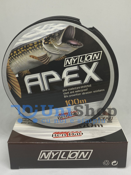 Леска Ben Dao APEX NYLON 100m 0.20mm 18312 фото
