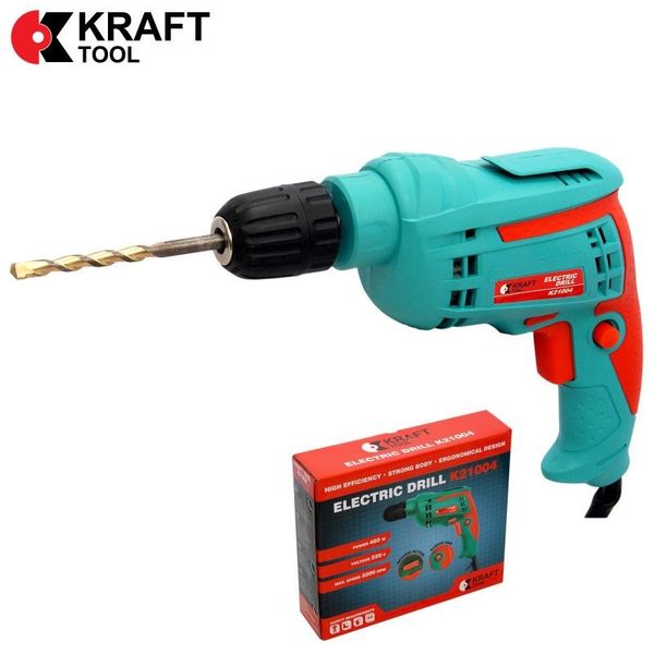 Электродрель 480 W K21004 Kraft Tool ID999MARKET_6086620 фото