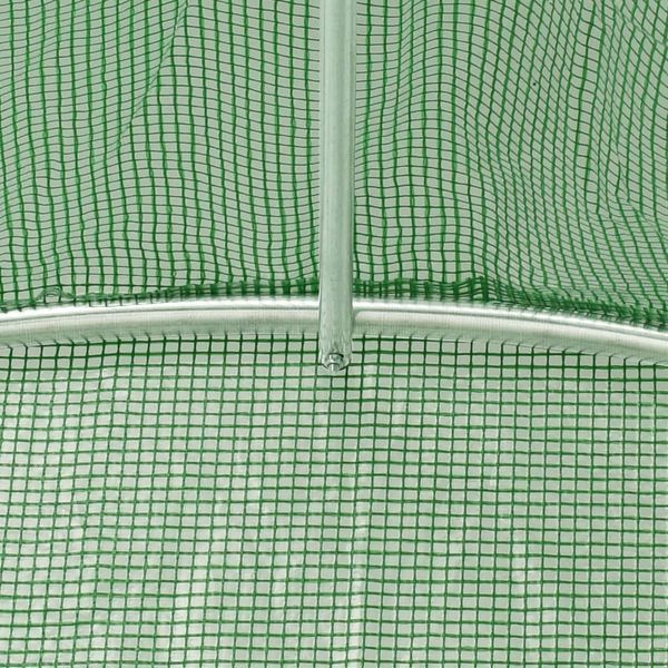 Seră 4x2.5x2m, +Cadou, 220 g/m2, 2 intrări, 26 mm 12314 foto