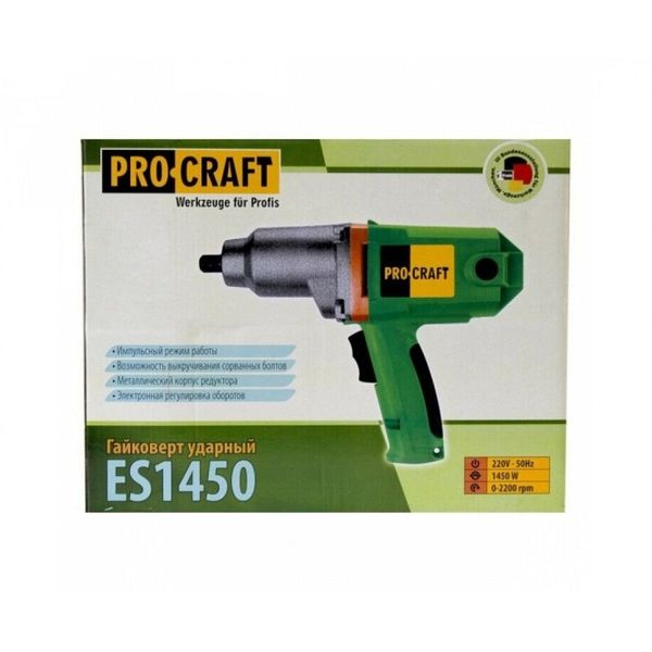 ГАЙКОВЕРТ УДАРНЫЙ PROCRAFT ES1450 ID999MARKET_6270760 фото