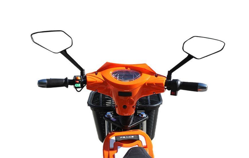 Bicicletă electrică TTG Modern EB-003 800W, Orange EB-003 foto