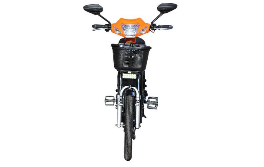 Bicicletă electrică TTG Modern EB-003 800W, Orange EB-003 foto