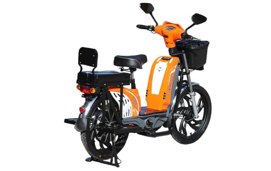 Bicicletă electrică TTG Modern EB-003 800W, Orange EB-003 foto
