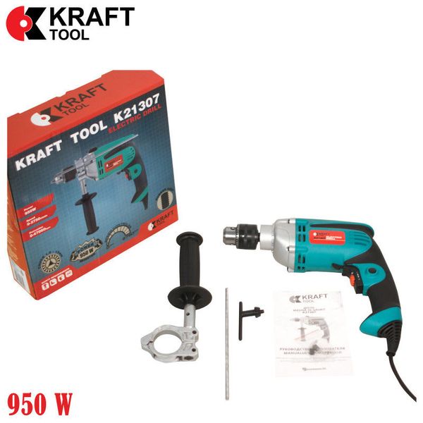 Mașină de găurit cu percuție 950W K21307 Kraft Tool ID999MARKET_6086678 foto