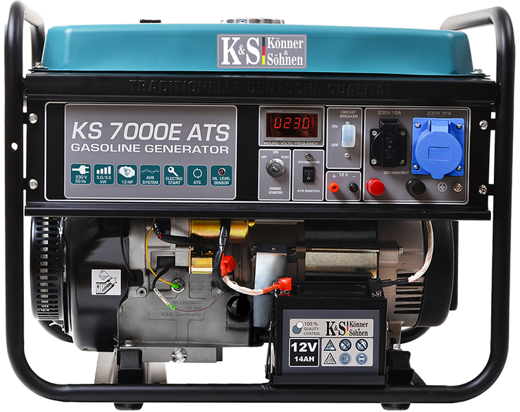 Generator pe benzina Konner&Sohnen KS 7000E ATS 5,5 kW ID999MARKET_6539884 foto