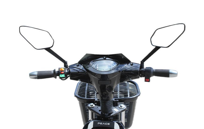 Bicicletă electrică TTG Modern EB-001 800W, Negru EB-001 foto