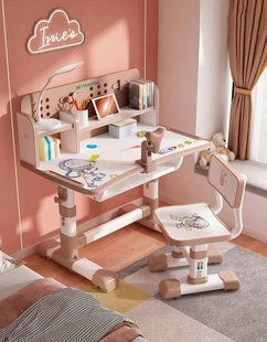 Парта с стульчиком регулируемый Beige JCH901 /4 фото