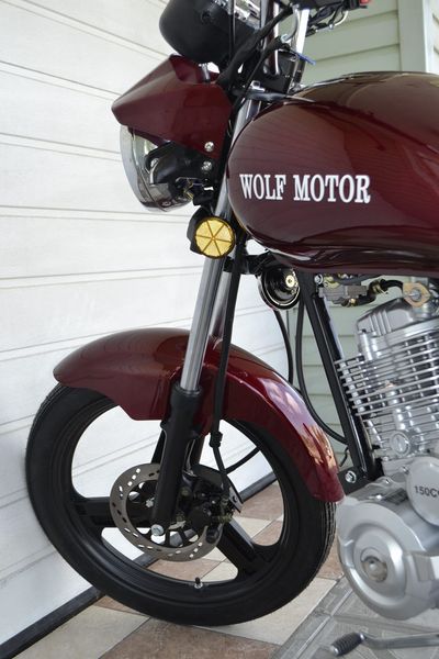 Мотоцикл Wolf Motor 150cc Dark-Red ID999MARKET_6858158 фото