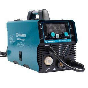 Aparat de sudat semi-automat MIG/MMA/TIG-250 Hammer 41549 foto