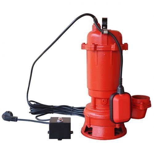 Pompă de drenaj-fecal 2 kW INCRAFT P-WQD-20P (cu cuțite)+furtun 20m P-WQD-20P foto
