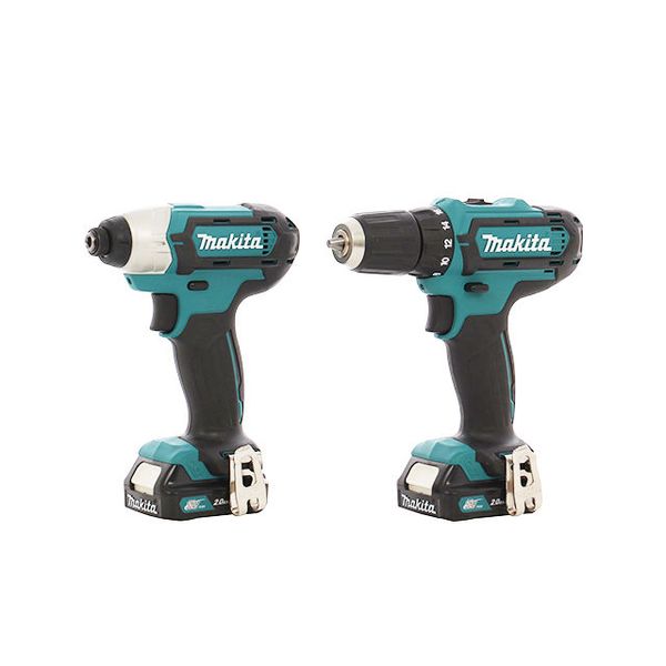 Набор аккумуляторные гайковерт + дрель-шуруповерт Makita DF331D+ TD110D ID999MARKET_6080694 фото