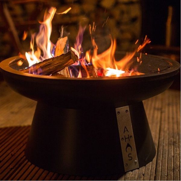 Focar AHOS FIRE PIT 600, negru ID999MARKET_6847440 foto