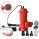 Pompă de drenaj-fecal 2 kW INCRAFT P-WQD-20P (cu cuțite)+furtun 20m P-WQD-20P foto 1