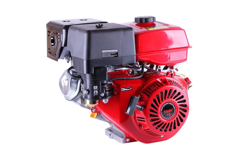 Motor pe benzină 188F TATA (șliț, 25 mm) 13 CP. ID999MARKET_6846261 foto