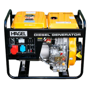 Generator diesel + ATS 6.5 kW HAGEL 8000CLE-3 220 - 380 V 8000CLE-3 foto