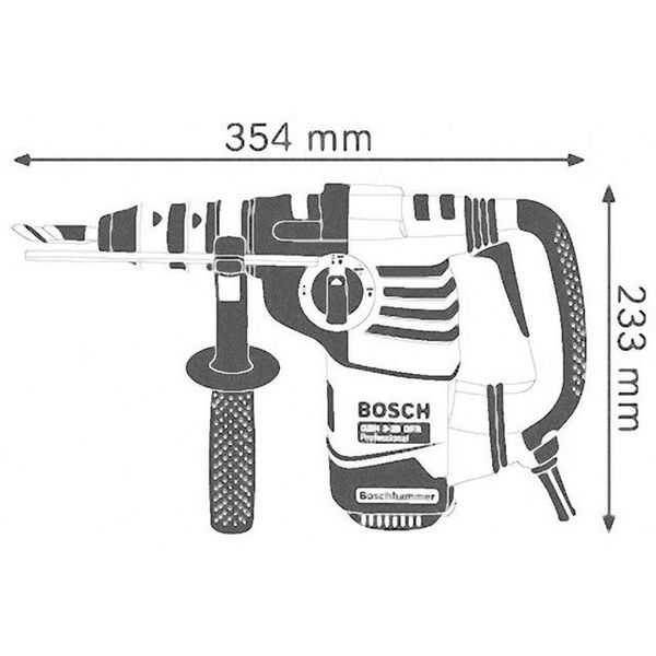 Перфоратор ротационный Bosch GBH 3-28 DFR 220 В 3.1 Дж ID999MARKET_6081529 фото