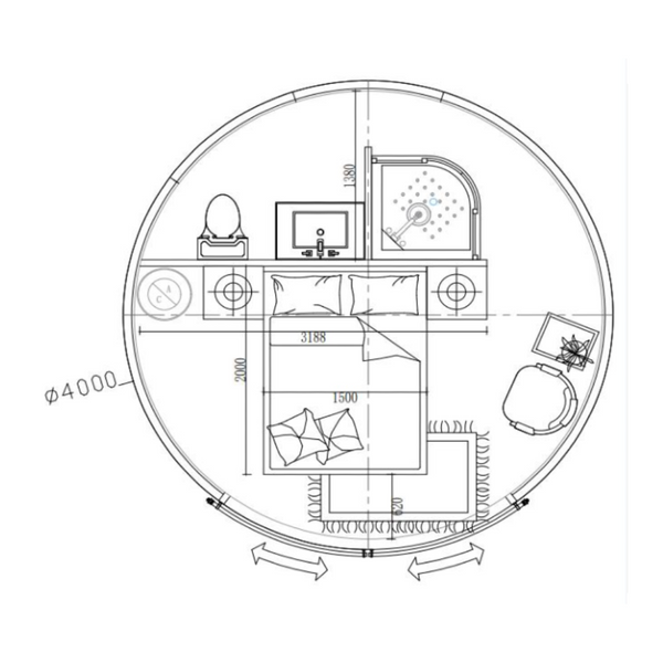Igloo GALAXUS 3.50 m2 EV-08674140 foto