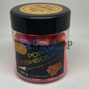Boilies Dolphin 14 mm 60g miere/vierme ID999MARKET_6174906 foto