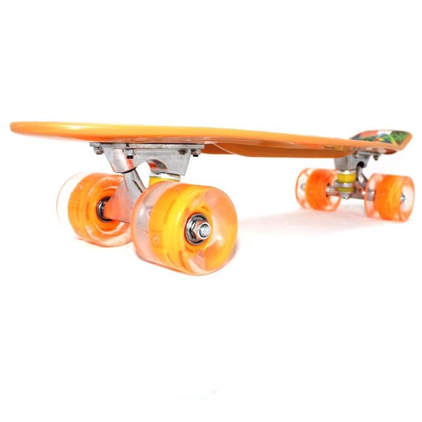 Pennyboard cu lumini și roți din silicon D2011-361 foto