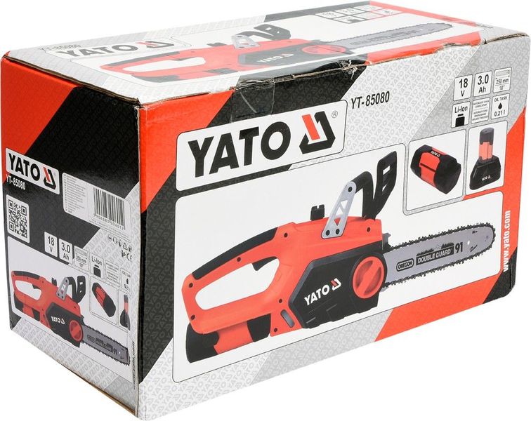 Аккумуляторная цепная пила YATO YT-85080 ID999MARKET_6308797 фото