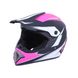 Casca pentru motocross MD-905 VIRTUE (negru-crimson, marimea L) 26384 foto 1