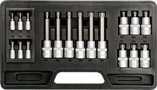 TRUSA BITI (PRIZE ) YATO 18 elemente 1/4"-1/2" ID999MARKET_6260870 foto