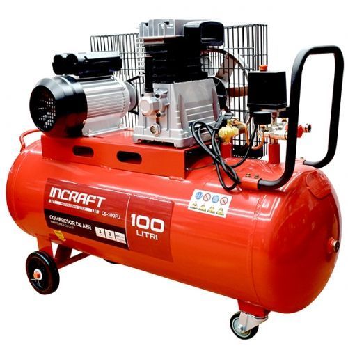 Компрессор 100л 3л.с., 1 цилиндр INCRAFT CS-100FU (масляный) CS-100FU фото