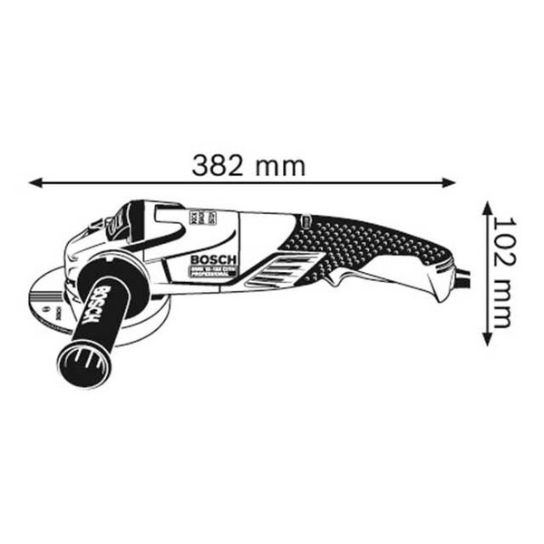 Угловая шлифовальная машина Bosch GWS 15-125 CITH 125 мм ID999MARKET_6080217 фото