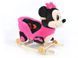 Balansoar 2 &icirc;n 1 din lemn Mickey Mouse Pink D237-1493 foto 2