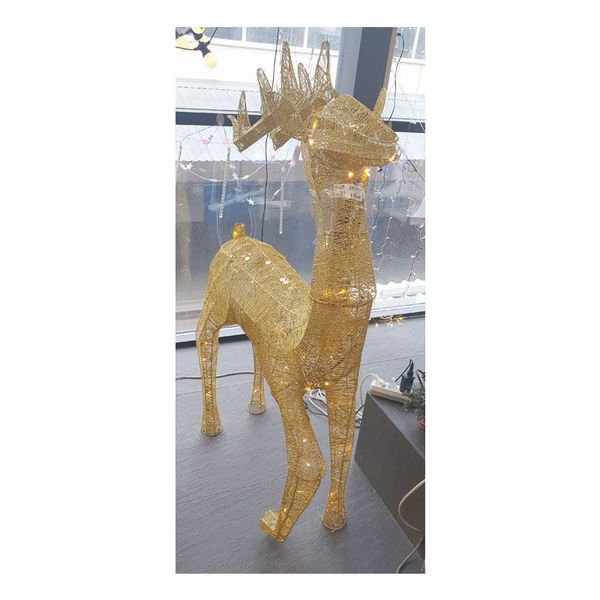 Figurina decorativa Ren LED, inaltime 150 cm D237-295 foto