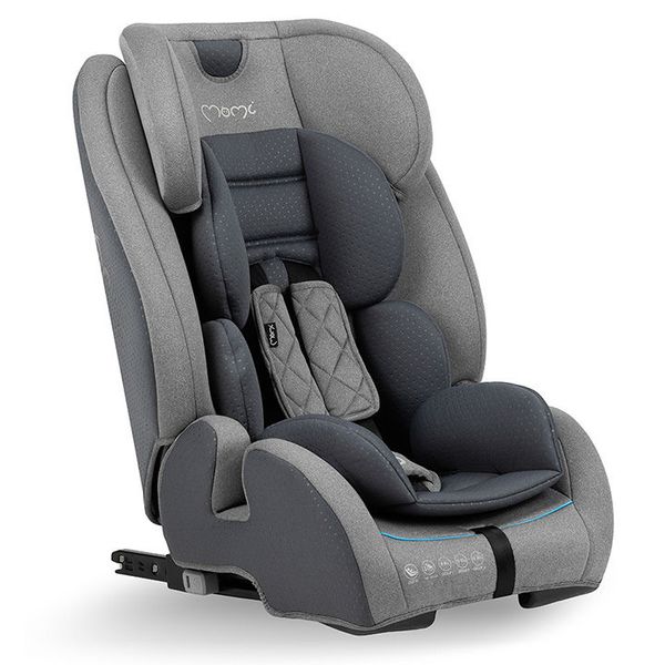 Scaun auto 9-36 kg MoMi Bahari Gray-Turquoise FOSA0008 foto