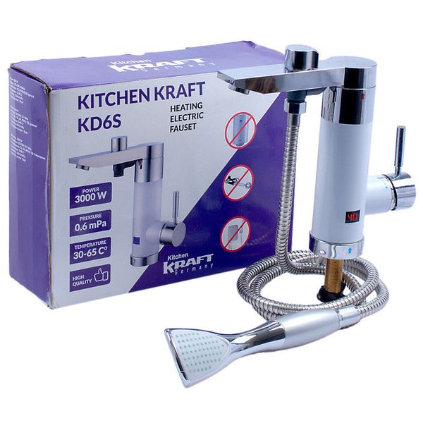 Robinet electric pentru incalzit apa 3Kw Kitchen Kraft KD6S ID999MARKET_6164062 foto