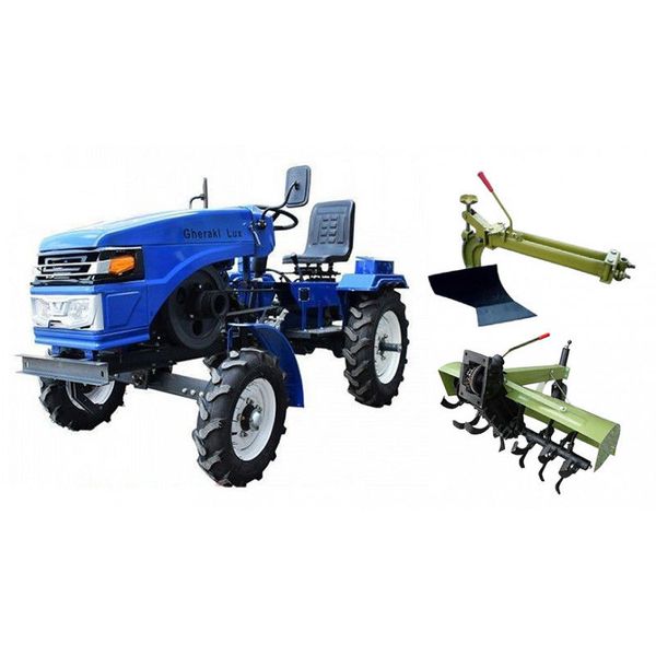 Minitractor agricol cu sistem hydraulic 15 CP GHERAKL MINITRACTOR BST15LUX ID999MARKET_6099544 foto