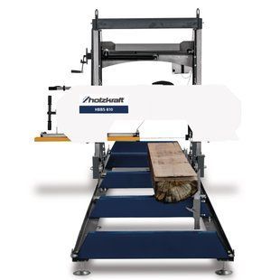 Pilorama HBBS 810 H / 400V - Fierăstrău cu panglică pentru bușteni HBBS 810 H HOLZKRAFT HBBS810H foto