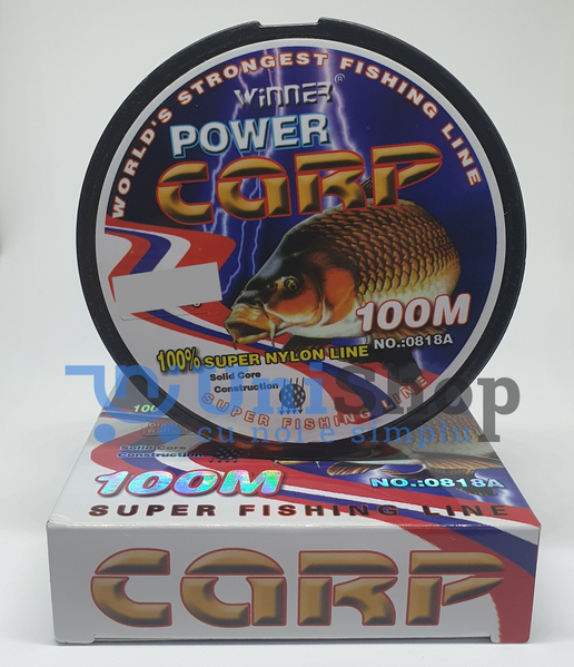 Леска Рыболовная Winner Power Carp 0.40mm 100M 18305 фото