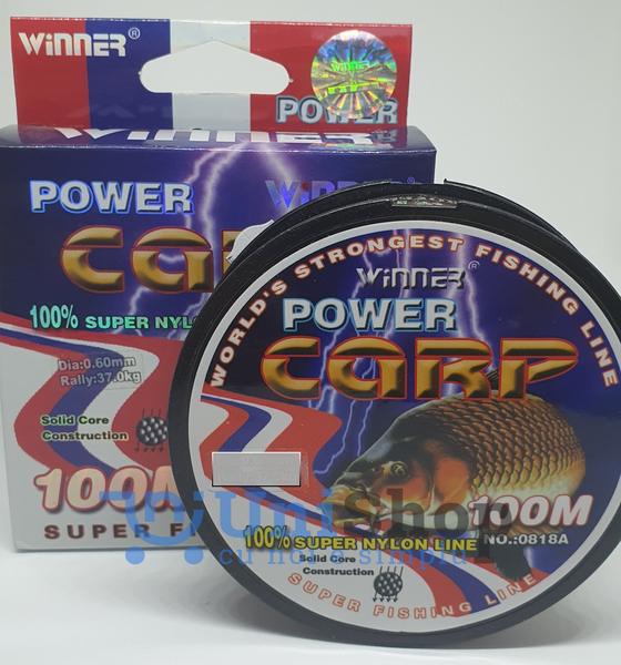 Леска Рыболовная Winner Power Carp 0.40mm 100M 18305 фото