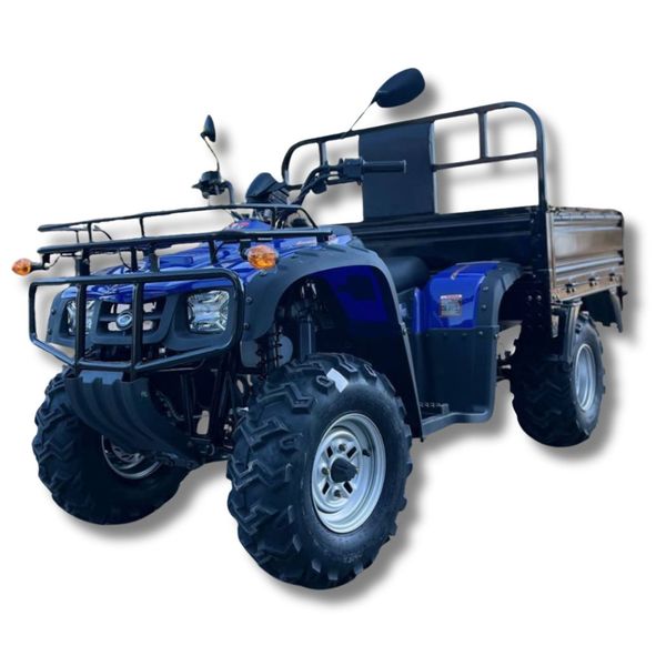 Бензиновый квадроцикл с прицепом Bashan 250CC, blue ID999MARKET_6858910 фото