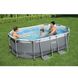 Piscina Power Steel Oval 305x200x84cm, 3668L, cadru metalic ID999MARKET_6163027 foto 3